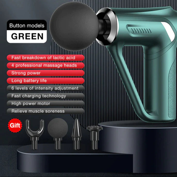 SITUOFUN Massage Gun 32 Levels Deep Tissue Neck Body Back Muscle Sport Electric Pistol Massager Exercise Relaxation Pain Relief