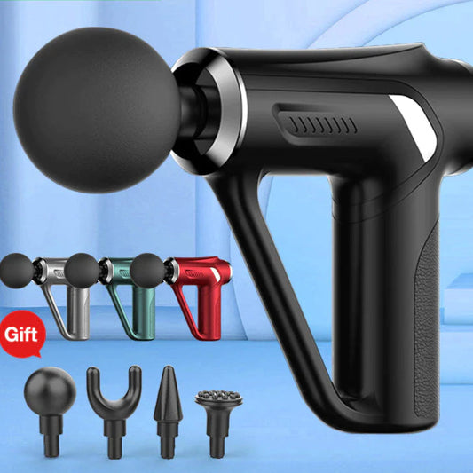 SITUOFUN Massage Gun 32 Levels Deep Tissue Neck Body Back Muscle Sport Electric Pistol Massager Exercise Relaxation Pain Relief